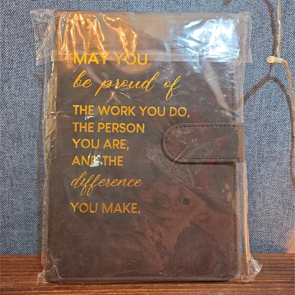 Inspirational Journal Black Gold Quote Hardcover Notebook - Picture 12 of 16